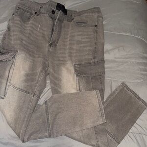 Men's Skinny Jeans in Gray
